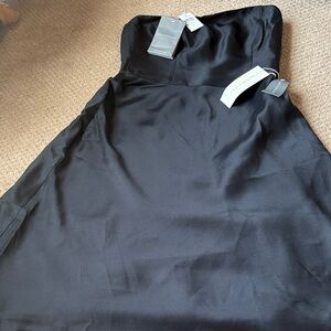 Ann Taylor Classic Black Strapless Dress
